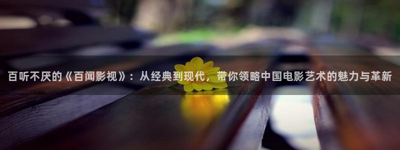 第九影院电影网：百听不厌的《百闻影视》：从经典到现代，带你领略中国电影艺术的魅力与革新